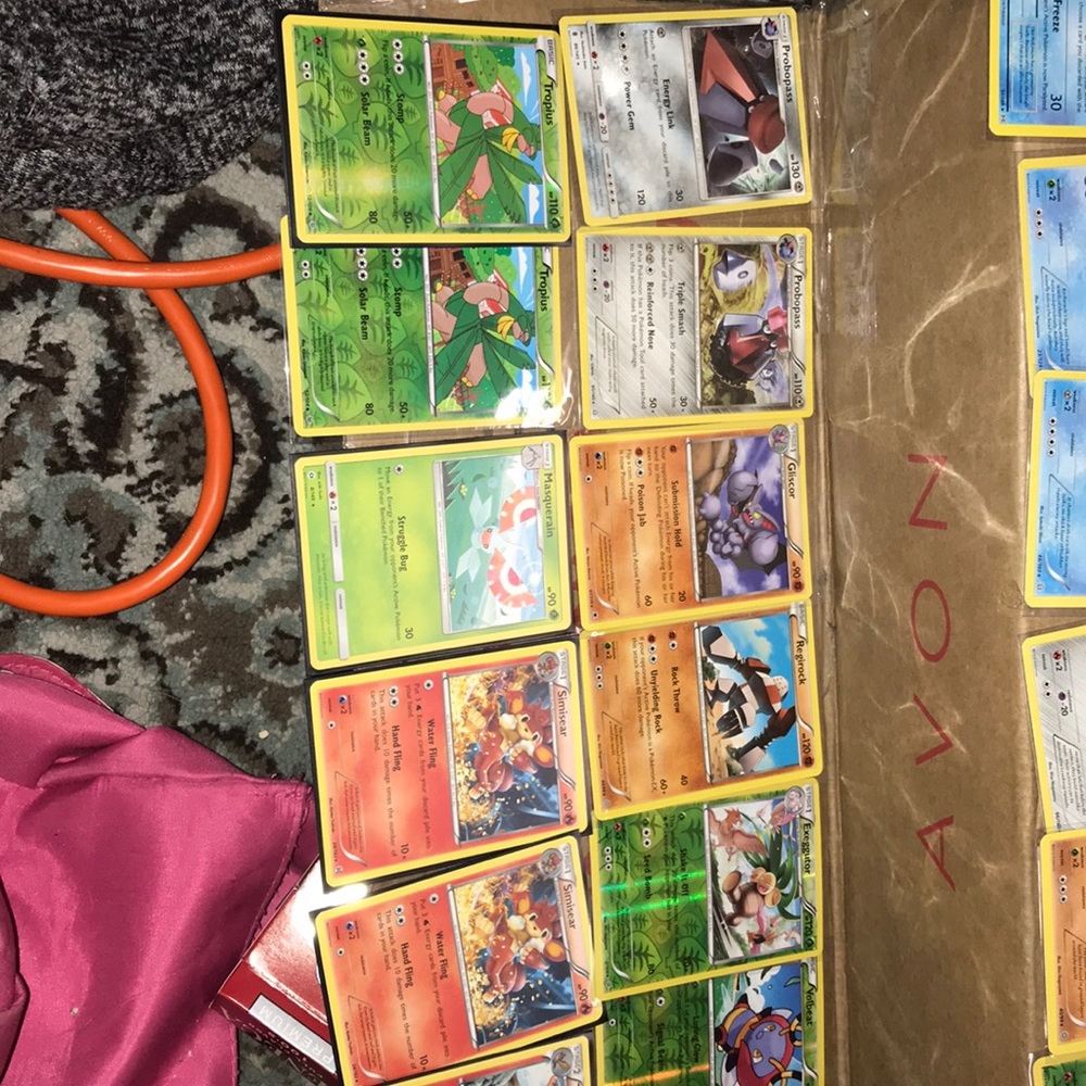 48 rare Pokémon trading card bundle